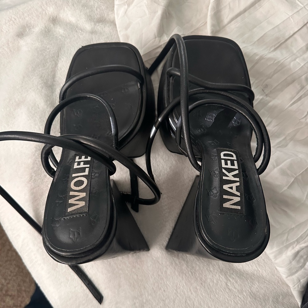 Naked Wolfe Platform Sandals🖤